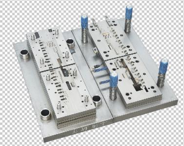连带级进冷冲模具
